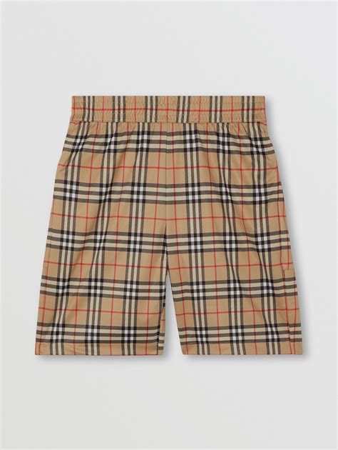pantaloni corti burberry uomo